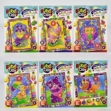Вітражна картина BBC-02-04U "BUBBLE CLAY" Danko Toys НФ-00002061 фото