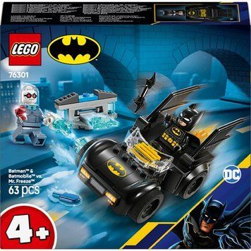 Конструктор LEGO 76301 DC Super Heroes Бетмен і Бетмобіль проти містера Фріза 63 ел НФ-00013333 фото