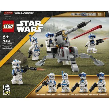 Конструктор LEGO Star Wars Боевой отряд бойцов-клонов 501-го легиона (75345) НФ-00008818 фото