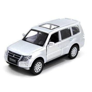 Автомодель - MITSUBISHI PAJERO 4WD TURBO (сріблястий) 250282 НФ-00011348 фото