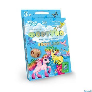Розвиваюча настільна гра "ФортУно Cute Unicors" UF-04-01U УКР. "Danko Toys" НФ-00012493 фото