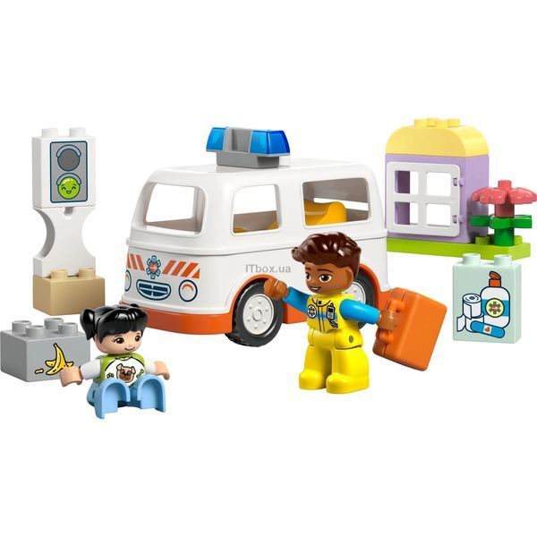 Конструктор LEGO DUPLO Town Швидка допомога та водій 10447 НФ-00015688 фото