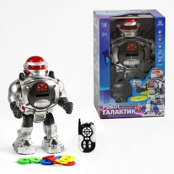 Робот Галактик на радиоуправлении 18122 "WToys", ОЗВУЧЕНИЕ НА УКРАИНСКОМ ЯЗЫКЕ, свет, песни, в НФ-00005024 фото