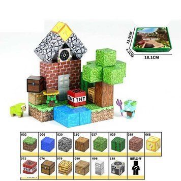 Конструктор магнитный Майнкрафт Minecraft 50 дет MIC (LZCK052) НФ-00012507 фото