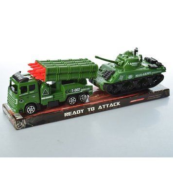 Військова техніка K188-6A танк, міномет, в слюді НФ-00000236 фото