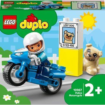 Конструктор LEGO DUPLO Реск'ю Поліцейський мотоцикл (10967) НФ-00008824 фото
