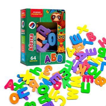 Магнитный набор "Азбука" (укр) - VT 5411-15 "Vladi Toys" - VT 5411-15 НФ-00007808 фото