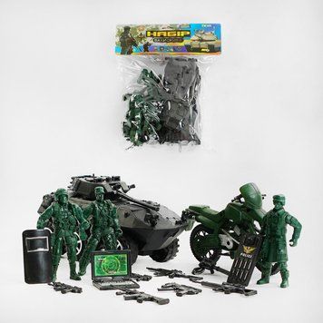 Комбат TK - 53608 інерція, зброя, солдати, техніка, декорації, в пакеті НФ-00001769 фото