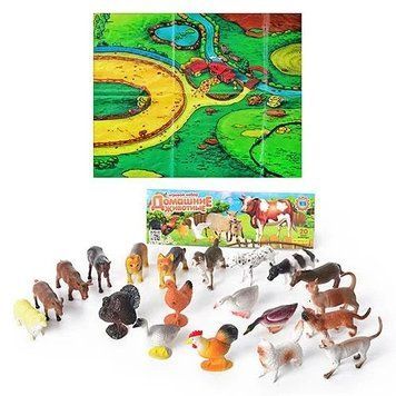 Домашние животные HU M 0256 U/R, 20 шт., игровое поле, круг, 32-23-5 см. НФ-00016528 фото