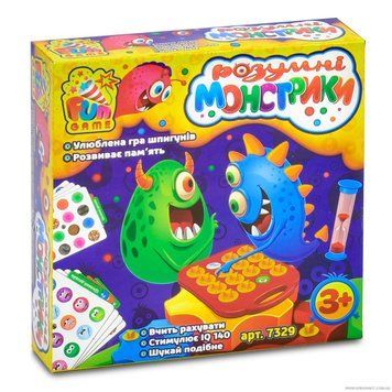 Настільна гра 7329 "Розумні монстрики" НФ-00003149 фото