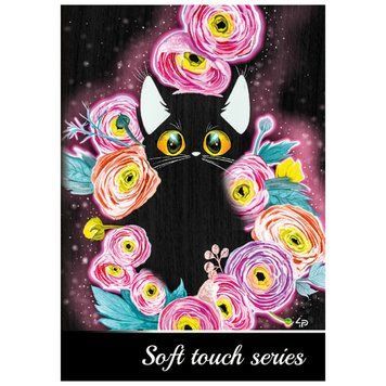 Блокнот A5/48 "4PROFI" 903559 чисті "Soft touch series" cat, НФ-00006193 фото
