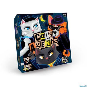 Настольна гра G-CA-01-01U "CATS AGENTS" УКР "Danko Toys НФ-00001718 фото