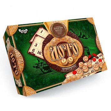 Лото DTG51U Danko Toys деревянное дорожное Бочата НФ-00001458 фото