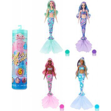 Лялька "Кольорове перевтілення" Barbie, серія "Таємниці моря" HRK12 (сюрприз) НФ-00010317 фото
