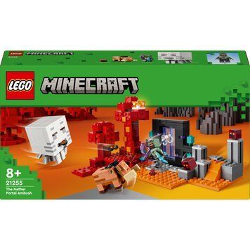 Конструктор LEGO Minecraft Засідка біля порталу в Нижній світ (21255) НФ-00008852 фото