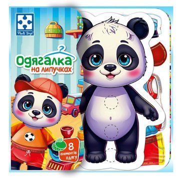 Гра розвиваюча Vladi Toys з липучками "Панда" VT1320-06 НФ-00013269 фото