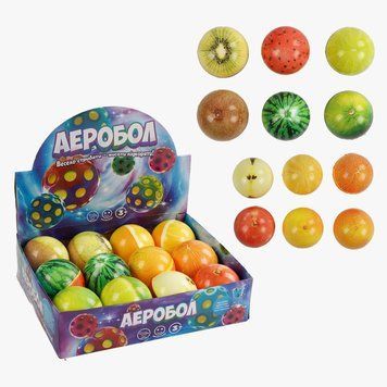 Мяч "Гравити бол" C 66790 (32) "WToys", ЦЕНА ЗА 12 ШТУК В БЛОКЕ, диаметр -7 см, в коробке НФ-00015108 фото