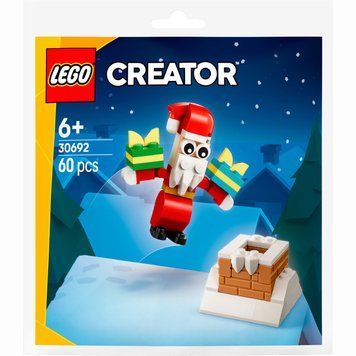 Конструктор LEGO Creator Різдвяні забави з димарем із Сантою (30692) НФ-00012546 фото