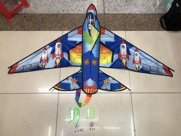 Воздушный змей VZ2217 Самолет, 135 см НФ-00003767 фото