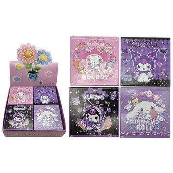 Блокнот 8*8см/70арк. /BT-002/ "Зайчик Kuromi" НФ-00010326 фото