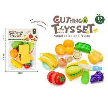 Продукты на липучке 2207 A7 (120/2) тарелка, доска, нож, в пакете НФ-00013313 фото