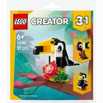 Конструктор LEGO Creator Тропический тукан (30688) Тропический тукан (30688) НФ-00012552 фото