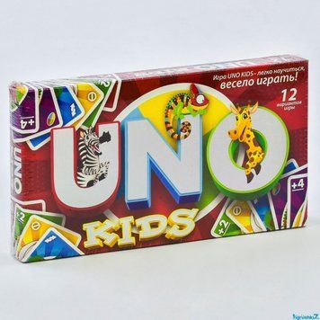 Настільна гра "UNO KIDS" SPG11 "Danko Toys" НФ-00002696 фото