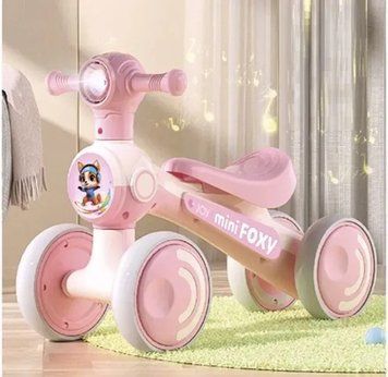 Велобіг JOY 4-х колісний TR-69533 (1) колеса EVA, рама пластик, УКРАЇНСЬКЕ ОЗВУЧУВАННЯ та підсвічува НФ-00014518 фото