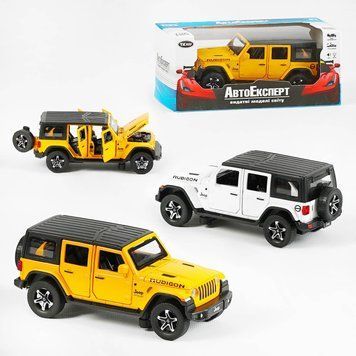 Джип 43560 "Авто Експерт" металопластик, 1:32, звук, світло, інерція, рухомі елементи НФ-00010082 фото