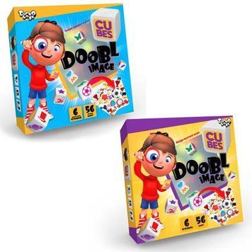 Настільна розважальна гра "Doobl Image Cubes" укр DBI-04-01U НФ-00001455 фото