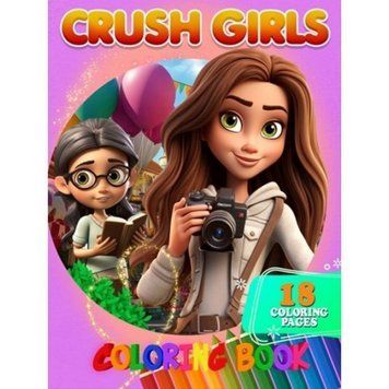 Розмальовка Crush Girls Jumbi А05122408 НФ-00011090 фото