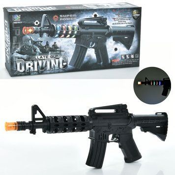 Автомат AK-918 звук, світло, 38см, на бат-ці, в кор-ці НФ-00000582 фото