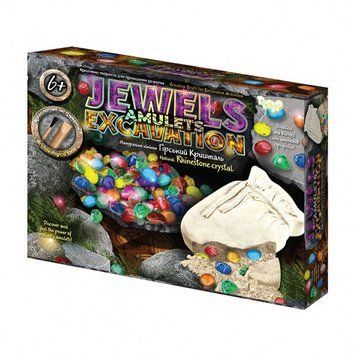 Набір для проведення розкопок JAEX-01-01 "Jewels Amulets Excavation" каміння НФ-00005500 фото